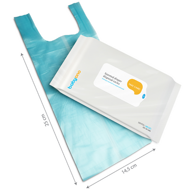 Ароматизовані пакетики для використаних підгузників (100 шт) "BabyOno" арт. 1052