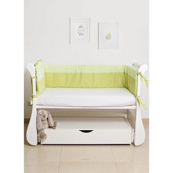 Бампер Twins Limited 2099-TL-005, Dog & cat green, салатовий