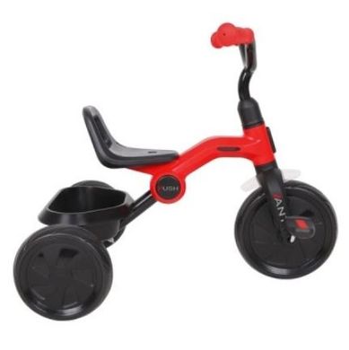 Велосипед складаний триколісний дитячий із батьківською ручкою Qplay Ant+ Grey