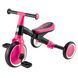 Дитячий велосипед Globber LEARNING TRIKE 2в1 Фуксія