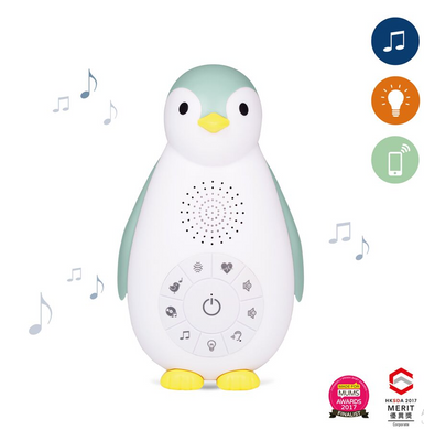 ЗОЄ Пінгвіня - Музичний нічник з Bluetooth колонкою та автоматичним відключенням (синій)