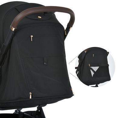 Коляска дитяча ElCamino ME 1127-G BEYA Black Leo