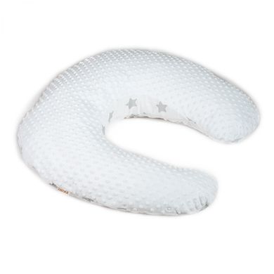 Подушка для вагітних Twins Minky 1201-TM-01, white, білий