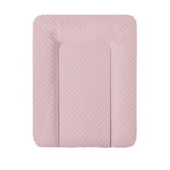 Пеленальный матрас Cebababy 50x70 Caro Premium W-143-079-129, pink nude, розовый дым.