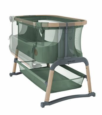 Приставне ліжечко Maxi-Cosi Iora Air Beyond Green
