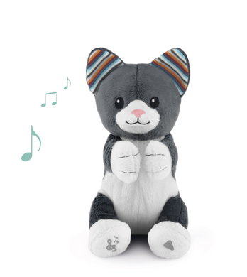 Котик ХЛОІ інтерактивна м'яка іграшка що плескає в долоні, і співає