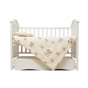 Змінна постіль 3 ел Twins Comfort line 3054-C-053, Ведмедик, бежевий
