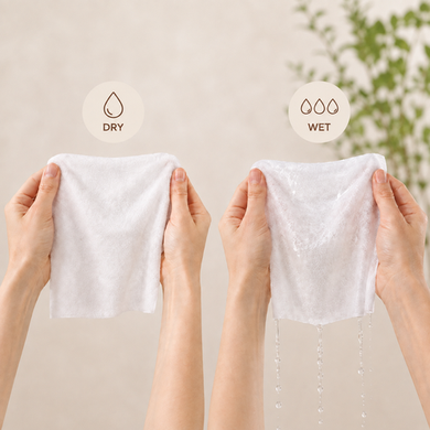 Одноразові гігієнічні рушнички BabyOno 60 шт. 20 &times; 23 см (арт. 1710)