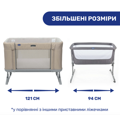 Дитяче ліжко Chicco 3 в 1 Next2Me Forever, кол.04