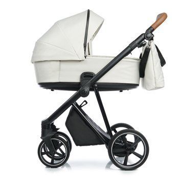 Коляска Roan ivi Eco Black Rose Gold