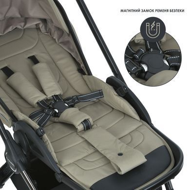 Коляска універсальна 2в1 ElCamino Prestige ME 1124-2 Smoke Green