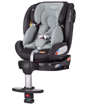 Автокрісло CARRELLO Asteroid+ CRL-15801 Shale Grey 0+1/2/3 ISOFIX з поворотом та опорною стійкою /1/