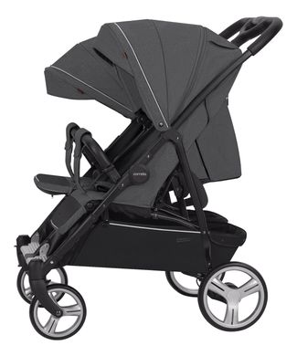 Прогулочная коляска CARRELLO Connect CRL-5502 Serious Black для двойни /1/ MOQ