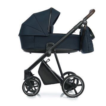 Коляска Roan ivi Eco Black Rose Gold