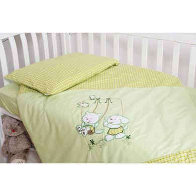 Сменная постель 3 эл. Twins Limited 3099-TL-005, Dog & cat green, зеленый