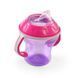Чашка-непроливайка Babyono Natural Nursing з м&rsquo;яким носиком 180 мл Рожевий арт.1456/02
