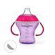 Чашка-непроливайка Babyono Natural Nursing з м&rsquo;яким носиком 180 мл Рожевий арт.1456/02