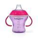 Чашка-непроливайка Babyono Natural Nursing з м&rsquo;яким носиком 180 мл Рожевий арт.1456/02