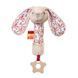 Іграшка з пищалкою BabyOno Кролик Мілі 6,5х26 см (арт. 1528)