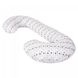 Подушка для вагітних Ceba Physio Duo джерсі W-705-700-526, Diamonds & circles, білий/сірий