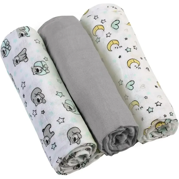 Муслінові пелюшки бавовняні 70х70см. 3шт. Babyono 348/0