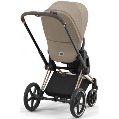 Коляска 2 в 1 Cybex Priam 4.0 Rose Gold Simply Flowers Pink