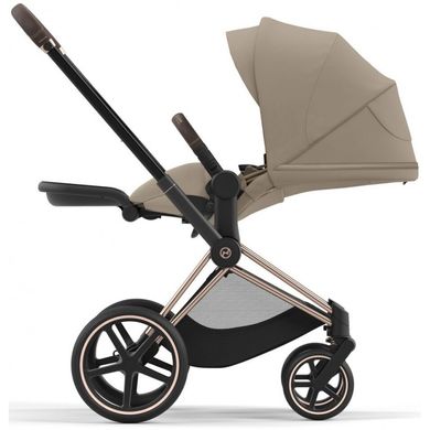 Коляска 2 в 1 Cybex Priam 4.0 Rose Gold Simply Flowers Pink