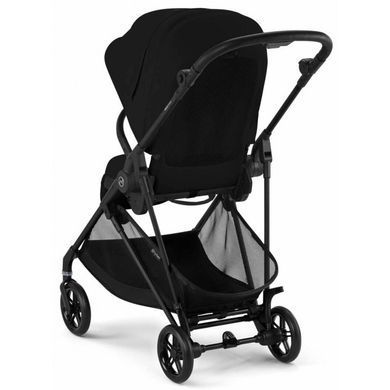 Коляска Cybex Melio Carbon Stormy Blue (з бампером)