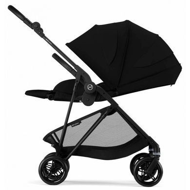 Коляска Cybex Melio Carbon Stormy Blue (з бампером)