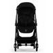Коляска Cybex Melio Carbon Stormy Blue (з бампером)