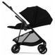Коляска Cybex Melio Carbon Stormy Blue (з бампером)