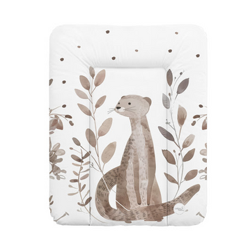 Повивальний матрац Cebababy 50x70 Basic W-143-000-786, Clever Otter, білий