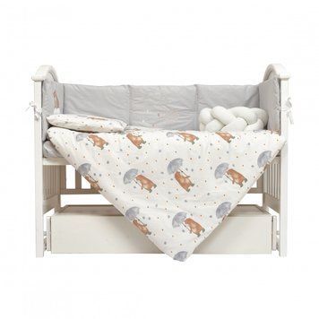 Постільний комплект 7 ел Twins Fluffy Puffy Mocca
