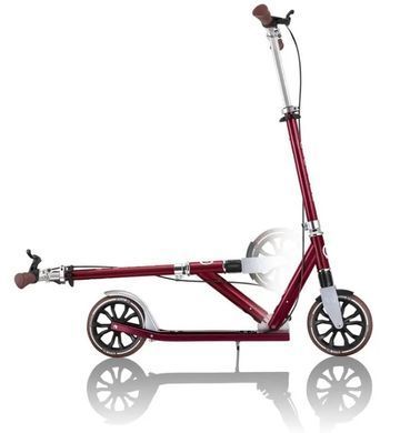 Самокат GLOBBER серії NL205 DELUXE, з ручним гальмом, чорний, 100кг, 8+
