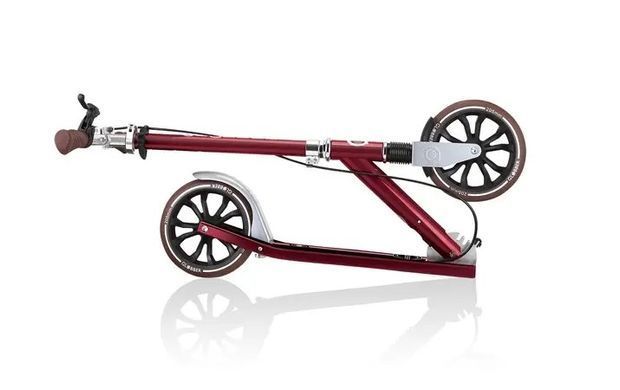 Самокат GLOBBER серії NL205 DELUXE, з ручним гальмом, чорний, 100кг, 8+