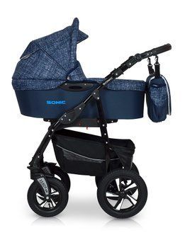 Коляска 3 в 1 Verdi Sonic 9023-VS-06, 06, фіолетовий
