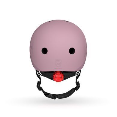 Шолом захисний дитячий Scoot and Ride, сіро-синій, з ліхтариком, 45-51см