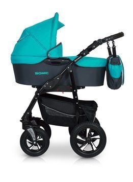 Коляска 3 в 1 Verdi Sonic 9023-VS-06, 06, фіолетовий