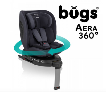 Автокрісло Bugs Aera 360 Shadow grey