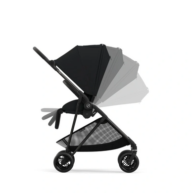 Візок Cybex Melio Carbon Moss Green (з бампером)