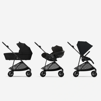 Візок Cybex Melio Carbon Moss Green (з бампером)