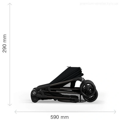 Візок Cybex Melio Carbon Moss Green (з бампером)