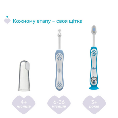 Зубна щітка Chicco 6-36 міс.