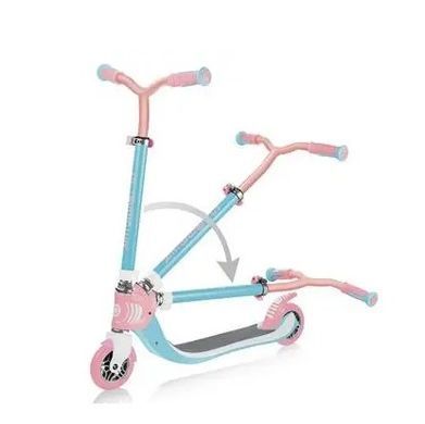 Самокат GLOBBER серії FLOW FOLDABLE 125, чорно-сірий, до 100кг, 6+, 2 колеса