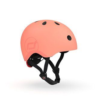 Шолом захисний дитячий Scoot and Ride, сіро-синій, з ліхтариком, 45-51см