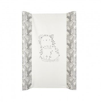 Повивальна дошка Cebababy 50x70 Basic W-206-000-735, Bulldog, білий