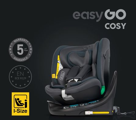 Автокрісло EasyGo Cosy izofix 0-36 Taupe