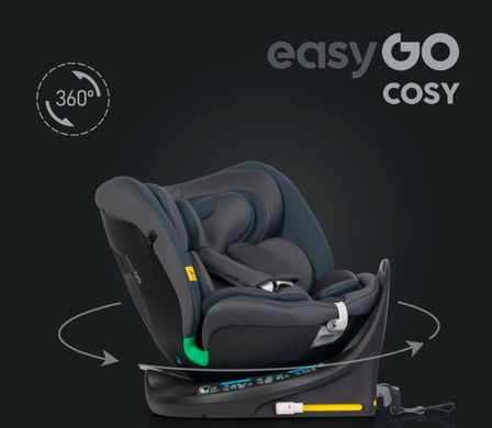 Автокрісло EasyGo Cosy izofix 0-36 Taupe