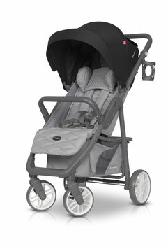 Коляска Euro-Cart Flex 9023-ECF-04, anthracite, чорний