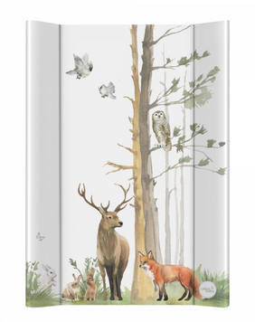 Повивальна дошка Cebababy 50x70 Basic W-206-000-735, Bulldog, білий